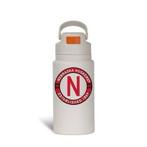 Nebraska Huskers Stainless Water Bottle with Red Logo